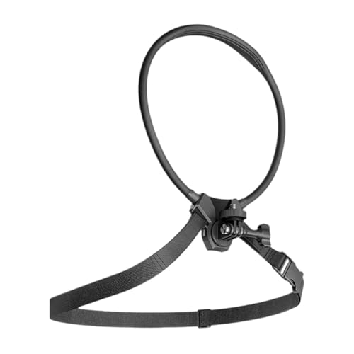 Ronyme Selfie Halterhalterhalterungshalter Halskettenhalter Zubehör mehrere Winkel Kamera -Mount -Gurt Gurtgurt zum Radfahren Vlogging, mit Brustgurt von Ronyme