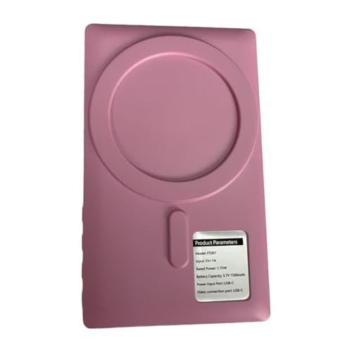Ronyme Telefon-Vlog-Selfie-Monitor-Bildschirm, inkl. BT-Fernbedienung, Monitor-Bildschirm der Rückkamera, Telefon-Clip-Halterung für Vlog, Rosa Ronyme Telefon-Vlog-Selfie-Monitor-Bildschirm, inkl. BT-Fernbedienung, Monitor-Bildschirm der Rückkamera, Telefon-Clip-Halterung für Vlog, Rosa von Ronyme