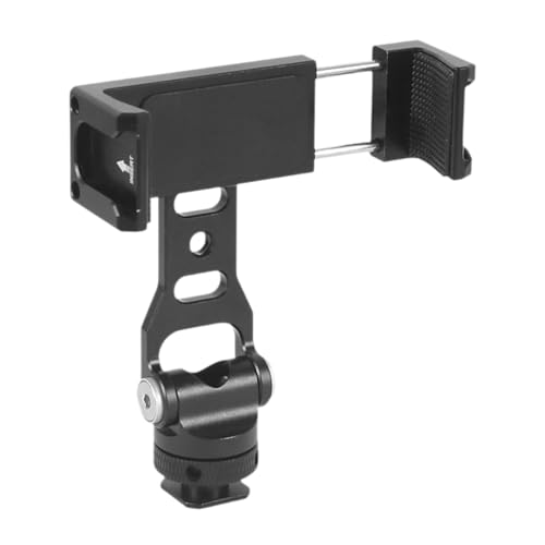 Ronyme Telefonstativ -Mount -Adapter 360 Einstellbar mit kaltem Schuh Mehrzweckstabiladapter Telefonständer für Wohnzimmer Schlafzimmer Haus zu Hause Ronyme Telefonstativ -Mount -Adapter 360 Einstellbar mit kaltem Schuh Mehrzweckstabiladapter Telefonständer für Wohnzimmer Schlafzimmer Haus zu Hause von Ronyme