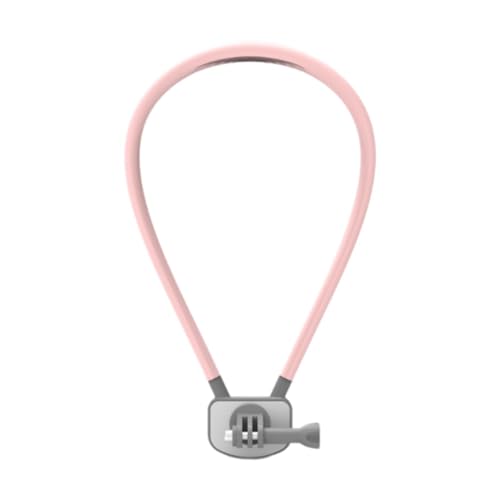 Ronyme Universal Neck -Gurt -Mount - mit Adapter Flexibler Hand kostenlos für Telefon -Panoramabläufe, Telefon -Leichtgewichtszubehör, Rosa von Ronyme
