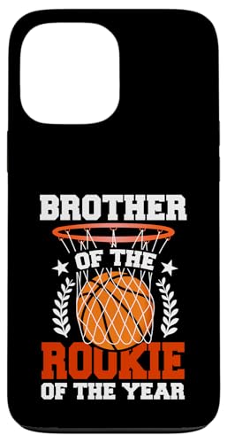Brother Of Rookie 1. Basketball Geburtstag Thema Matching Hülle für iPhone 13 Pro Max Brother Of Rookie 1. Basketball Geburtstag Thema Matching Hülle für iPhone 13 Pro Max von Rookie Of The Year Family Basketball Birthday Kids