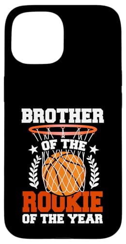 Brother Of Rookie 1. Basketball Geburtstag Thema Matching Hülle für iPhone 15 Brother Of Rookie 1. Basketball Geburtstag Thema Matching Hülle für iPhone 15 von Rookie Of The Year Family Basketball Birthday Kids