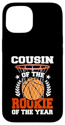 Cousin of Rookie 1. Basketball Geburtstag Thema Matching Hülle für iPhone 15 Cousin of Rookie 1. Basketball Geburtstag Thema Matching Hülle für iPhone 15 von Rookie Of The Year Family Basketball Birthday Kids