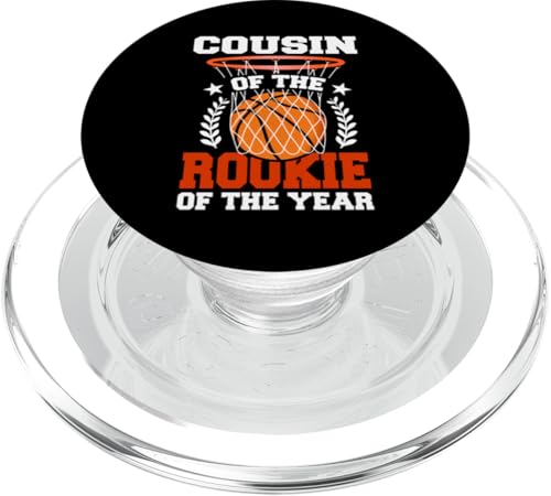 Cousin of Rookie 1. Basketball Geburtstag Thema Matching PopSockets PopGrip für MagSafe Cousin of Rookie 1. Basketball Geburtstag Thema Matching PopSockets PopGrip für MagSafe von Rookie Of The Year Family Basketball Birthday Kids