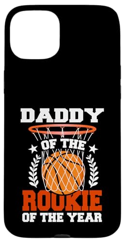 Daddy Of Rookie 1. Basketball Geburtstag Thema Matching Hülle für iPhone 15 Plus Daddy Of Rookie 1. Basketball Geburtstag Thema Matching Hülle für iPhone 15 Plus von Rookie Of The Year Family Basketball Birthday Kids