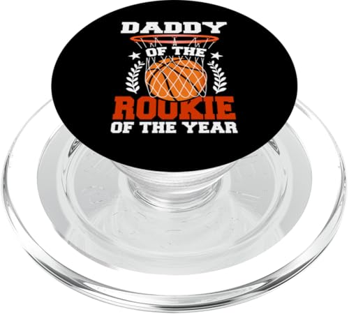 Daddy Of Rookie 1. Basketball Geburtstag Thema Matching PopSockets PopGrip für MagSafe Daddy Of Rookie 1. Basketball Geburtstag Thema Matching PopSockets PopGrip für MagSafe von Rookie Of The Year Family Basketball Birthday Kids