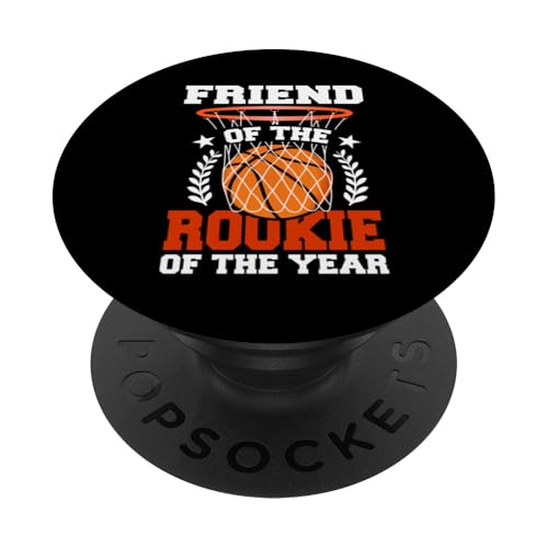 Friend Of Rookie 1. Basketball Geburtstag Thema Matching PopSockets Klebender PopGrip Friend Of Rookie 1. Basketball Geburtstag Thema Matching PopSockets Klebender PopGrip von Rookie Of The Year Family Basketball Birthday Kids
