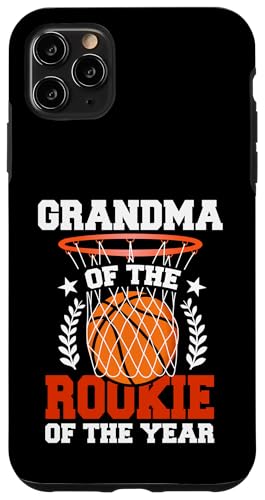 Grandma Of Rookie 1. Basketball Geburtstag Thema Matching Hülle für iPhone 11 Pro Max von Rookie Of The Year Family Basketball Birthday Kids