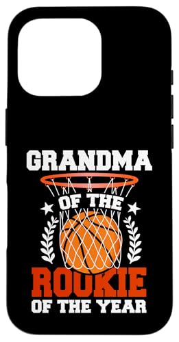 Grandma Of Rookie 1. Basketball Geburtstag Thema Matching Hülle für iPhone 16 Pro Grandma Of Rookie 1. Basketball Geburtstag Thema Matching Hülle für iPhone 16 Pro von Rookie Of The Year Family Basketball Birthday Kids