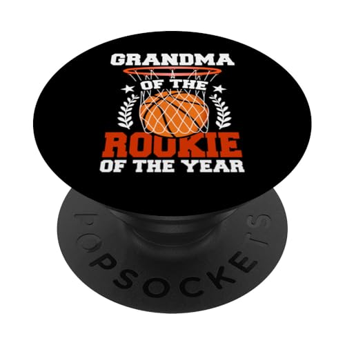 Grandma Of Rookie 1. Basketball Geburtstag Thema Matching PopSockets Klebender PopGrip Grandma Of Rookie 1. Basketball Geburtstag Thema Matching PopSockets Klebender PopGrip von Rookie Of The Year Family Basketball Birthday Kids