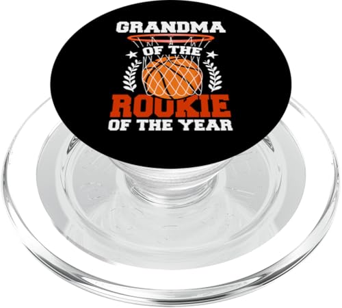 Grandma Of Rookie 1. Basketball Geburtstag Thema Matching PopSockets PopGrip für MagSafe Grandma Of Rookie 1. Basketball Geburtstag Thema Matching PopSockets PopGrip für MagSafe von Rookie Of The Year Family Basketball Birthday Kids