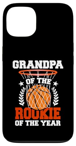 Grandpa Of Rookie 1. Basketball Geburtstag Thema Matching Hülle für iPhone 13 von Rookie Of The Year Family Basketball Birthday Kids