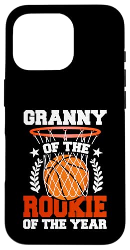 Granny Of Rookie 1. Basketball Geburtstag Thema Matching Hülle für iPhone 16 Pro Granny Of Rookie 1. Basketball Geburtstag Thema Matching Hülle für iPhone 16 Pro von Rookie Of The Year Family Basketball Birthday Kids