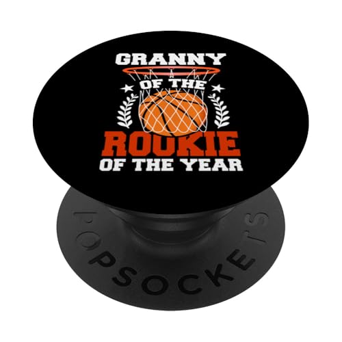 Granny Of Rookie 1. Basketball Geburtstag Thema Matching PopSockets Klebender PopGrip Granny Of Rookie 1. Basketball Geburtstag Thema Matching PopSockets Klebender PopGrip von Rookie Of The Year Family Basketball Birthday Kids