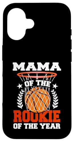 Mama Of Rookie 1. Basketball Geburtstagsparty Thema Matching Hülle für iPhone 16 Mama Of Rookie 1. Basketball Geburtstagsparty Thema Matching Hülle für iPhone 16 von Rookie Of The Year Family Basketball Birthday Kids
