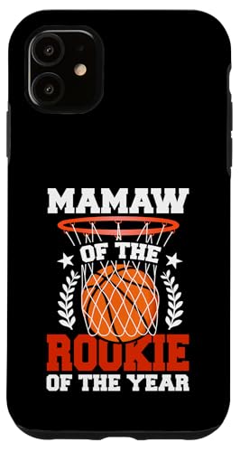 Mamaw Of Rookie 1. Basketball Geburtstag Thema Matching Hülle für iPhone 11 Mamaw Of Rookie 1. Basketball Geburtstag Thema Matching Hülle für iPhone 11 von Rookie Of The Year Family Basketball Birthday Kids