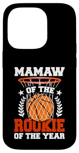 Mamaw Of Rookie 1. Basketball Geburtstag Thema Matching Hülle für iPhone 14 Pro Mamaw Of Rookie 1. Basketball Geburtstag Thema Matching Hülle für iPhone 14 Pro von Rookie Of The Year Family Basketball Birthday Kids