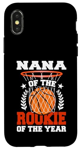 Nana Of Rookie 1. Basketball Geburtstag Thema Matching Hülle für iPhone X/XS Nana Of Rookie 1. Basketball Geburtstag Thema Matching Hülle für iPhone X/XS von Rookie Of The Year Family Basketball Birthday Kids