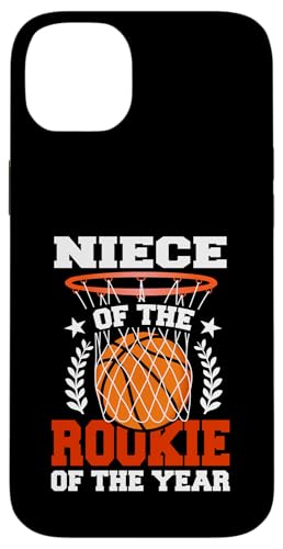 Niece Of Rookie 1. Basketball Geburtstag Thema Matching Hülle für iPhone 14 Plus Niece Of Rookie 1. Basketball Geburtstag Thema Matching Hülle für iPhone 14 Plus von Rookie Of The Year Family Basketball Birthday Kids