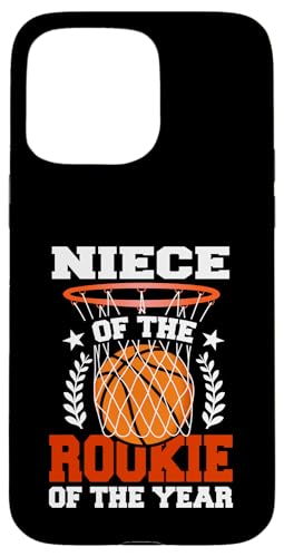 Niece Of Rookie 1. Basketball Geburtstag Thema Matching Hülle für iPhone 15 Pro Max Niece Of Rookie 1. Basketball Geburtstag Thema Matching Hülle für iPhone 15 Pro Max von Rookie Of The Year Family Basketball Birthday Kids