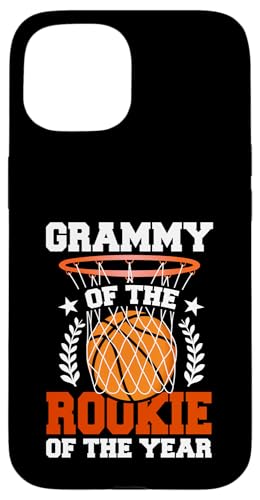 Passendes Grammy Of Rookie-Motiv zum 1. Basketball-Geburtstag Hülle für iPhone 15 Passendes Grammy Of Rookie-Motiv zum 1. Basketball-Geburtstag Hülle für iPhone 15 von Rookie Of The Year Family Basketball Birthday Kids