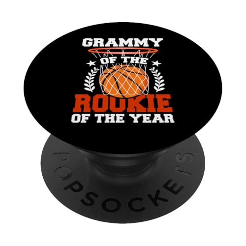 Passendes Grammy Of Rookie-Motiv zum 1. Basketball-Geburtstag PopSockets Klebender PopGrip Passendes Grammy Of Rookie-Motiv zum 1. Basketball-Geburtstag PopSockets Klebender PopGrip von Rookie Of The Year Family Basketball Birthday Kids