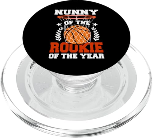 Passendes Thema zum 1. Basketball-Geburtstag von Nunny Of Rookie PopSockets PopGrip für MagSafe Passendes Thema zum 1. Basketball-Geburtstag von Nunny Of Rookie PopSockets PopGrip für MagSafe von Rookie Of The Year Family Basketball Birthday Kids