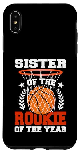 Sister Of Rookie 1. Basketball Geburtstag Thema Matching Hülle für iPhone XS Max Sister Of Rookie 1. Basketball Geburtstag Thema Matching Hülle für iPhone XS Max von Rookie Of The Year Family Basketball Birthday Kids