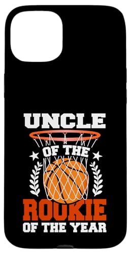 Uncle Of Rookie 1. Basketball Geburtstag Thema Matching Hülle für iPhone 15 Plus Uncle Of Rookie 1. Basketball Geburtstag Thema Matching Hülle für iPhone 15 Plus von Rookie Of The Year Family Basketball Birthday Kids