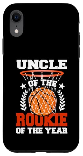 Uncle Of Rookie 1. Basketball Geburtstag Thema Matching Hülle für iPhone XR Uncle Of Rookie 1. Basketball Geburtstag Thema Matching Hülle für iPhone XR von Rookie Of The Year Family Basketball Birthday Kids