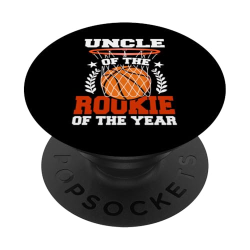 Uncle Of Rookie 1. Basketball Geburtstag Thema Matching PopSockets Klebender PopGrip Uncle Of Rookie 1. Basketball Geburtstag Thema Matching PopSockets Klebender PopGrip von Rookie Of The Year Family Basketball Birthday Kids
