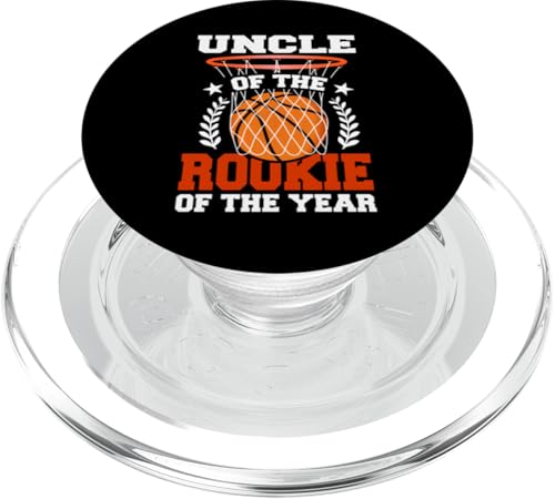Uncle Of Rookie 1. Basketball Geburtstag Thema Matching PopSockets PopGrip für MagSafe Uncle Of Rookie 1. Basketball Geburtstag Thema Matching PopSockets PopGrip für MagSafe von Rookie Of The Year Family Basketball Birthday Kids