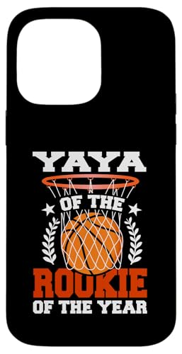 Yaya Of Rookie 1. Basketball Geburtstagsparty Thema Matching Hülle für iPhone 14 Pro Max von Rookie Of The Year Family Basketball Birthday Kids