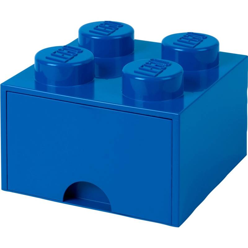 LEGO Brick Drawer 4 blau, Aufbewahrungsbox von Room Copenhagen
