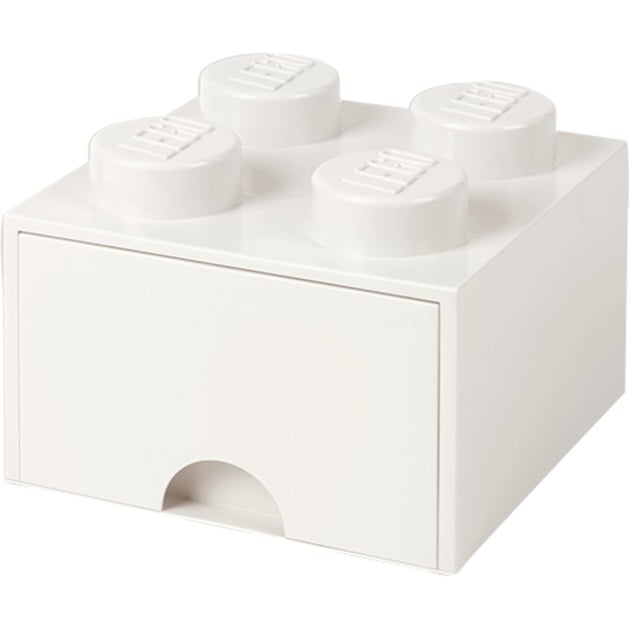 LEGO Brick Drawer 4 weiß, Aufbewahrungsbox von Room Copenhagen