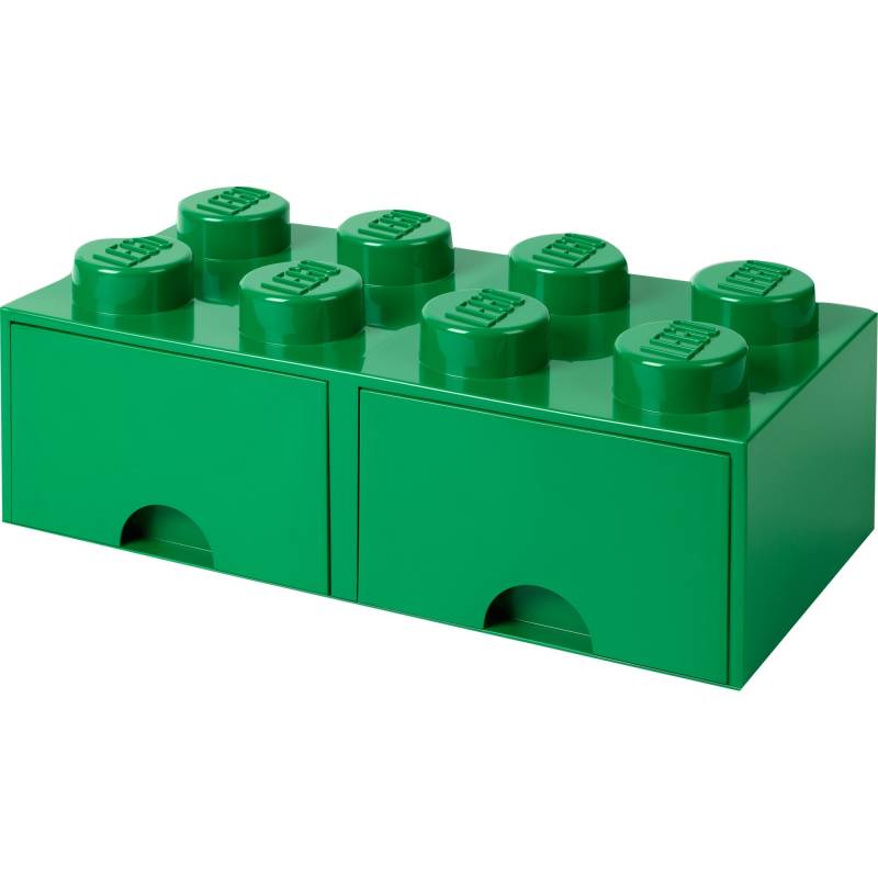 LEGO Brick Drawer 8 grün, Aufbewahrungsbox von Room Copenhagen