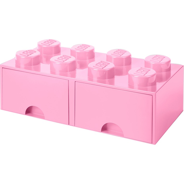 LEGO Brick Drawer 8 rosa, Aufbewahrungsbox von Room Copenhagen