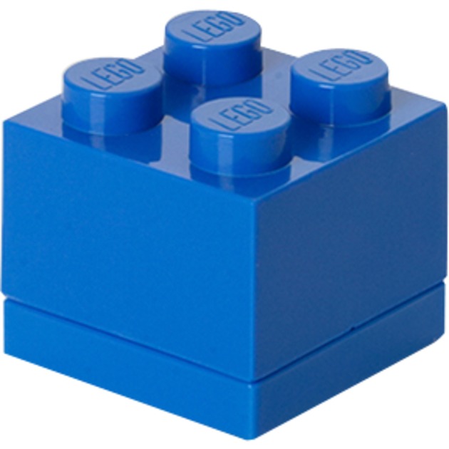 LEGO Mini Box 4 blau, Aufbewahrungsbox von Room Copenhagen