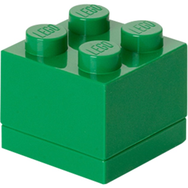 LEGO Mini Box 4 grün, Aufbewahrungsbox von Room Copenhagen