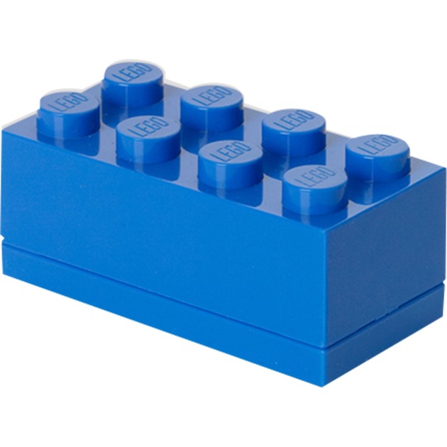 LEGO Mini Box 8 blau, Lunch-Box von Room Copenhagen