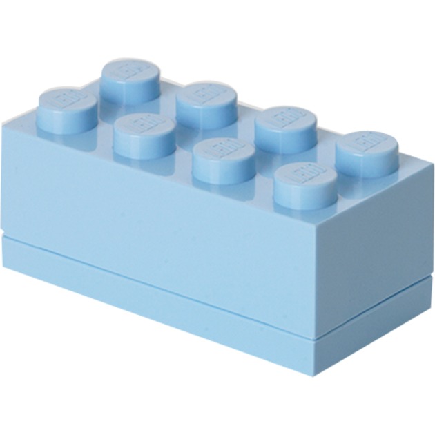 LEGO Mini Box 8 hellroyalblau, Lunch-Box von Room Copenhagen