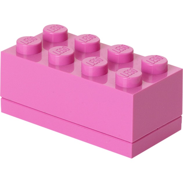 LEGO Mini Box 8 pink, Lunch-Box von Room Copenhagen