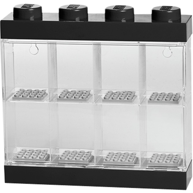LEGO Minifiguren Display Case 8 schwarz, Aufbewahrungsbox von Room Copenhagen