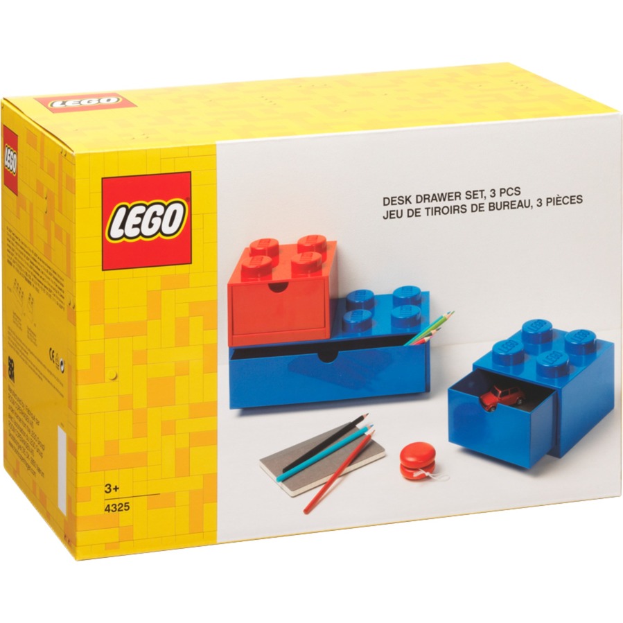 LEGO Schreibtischschubladen 3er Set , Aufbewahrungsbox von Room Copenhagen