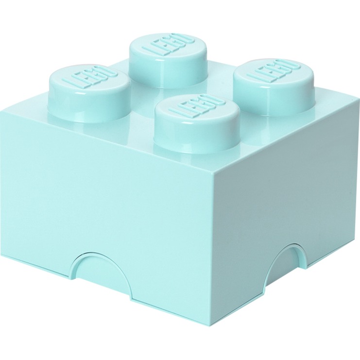LEGO Storage Brick 4 aqua, Aufbewahrungsbox von Room Copenhagen