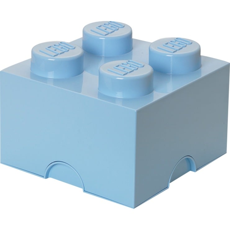 LEGO Storage Brick 4 hellblau, Aufbewahrungsbox von Room Copenhagen