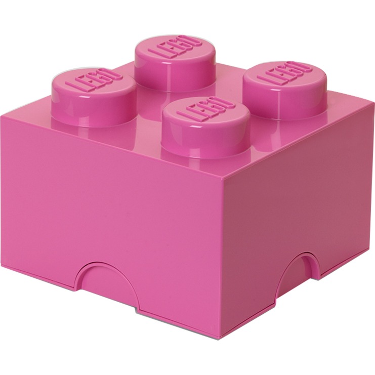 LEGO Storage Brick 4 pink, Aufbewahrungsbox von Room Copenhagen