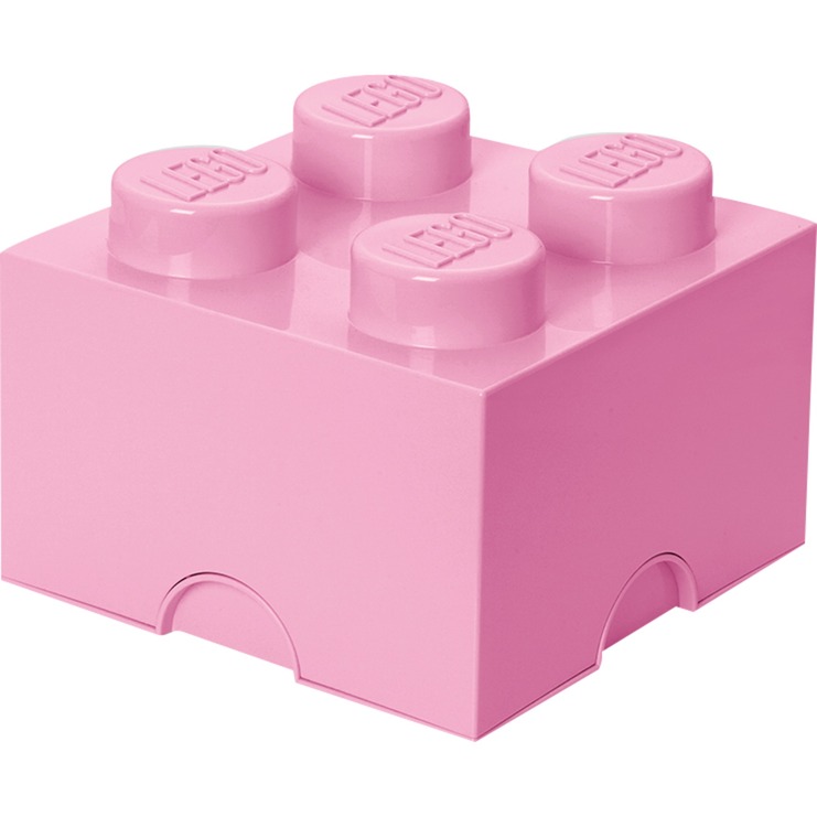 LEGO Storage Brick 4 rosa, Aufbewahrungsbox von Room Copenhagen