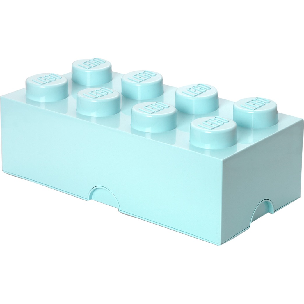 LEGO Storage Brick 8 aqua, Aufbewahrungsbox von Room Copenhagen