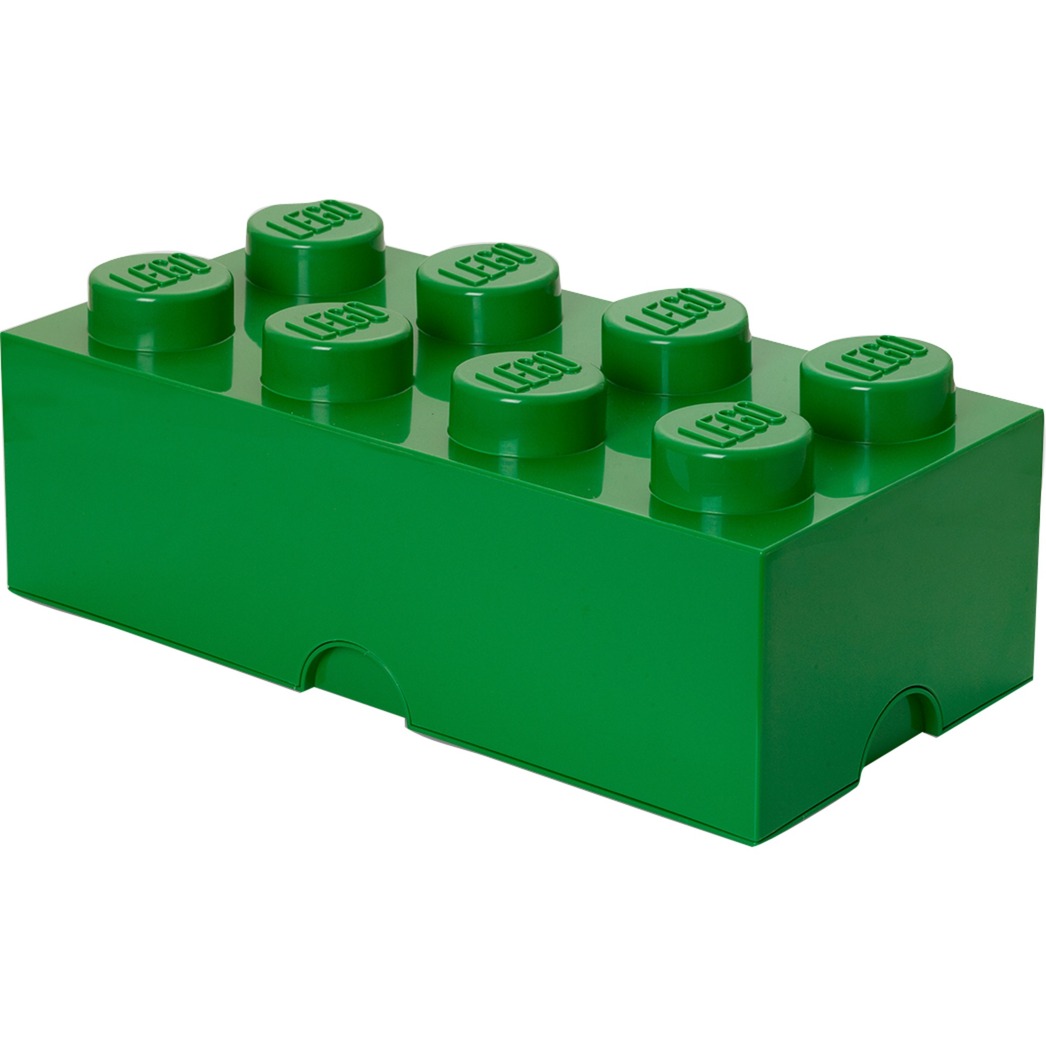 LEGO Storage Brick 8 grün, Aufbewahrungsbox von Room Copenhagen